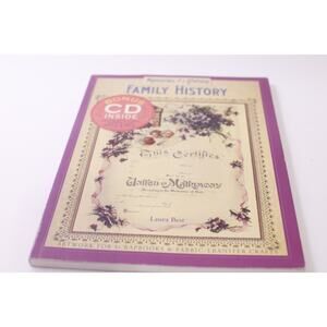 Family History, Antique Certificates, Reproductions Craft Book, Laura Best, CD